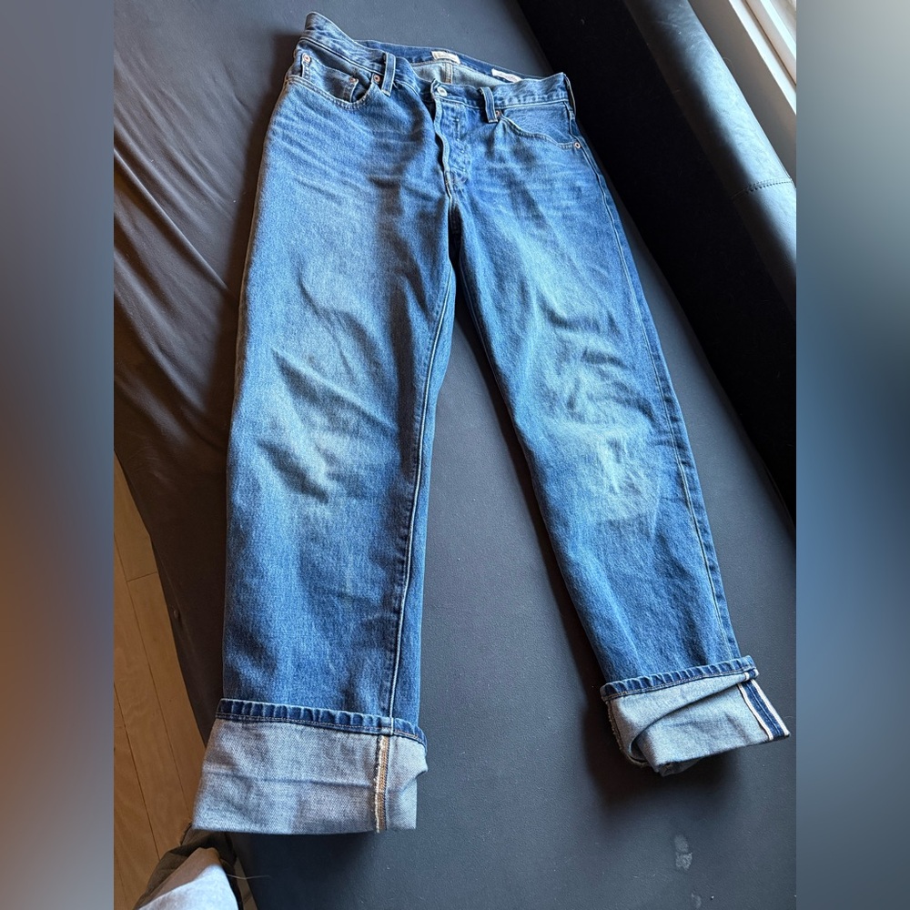 Levi's Blue 501 90s selvedge jeans 29x32